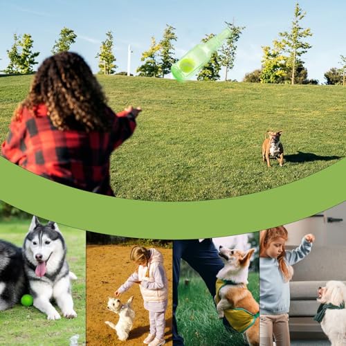 Pet & Garden Dog Water Bottle Toy, Creative Tennis Ball In A Bottle Interactive Chew Toy, Puppy Squeaky Toy, Fun Puppy Teething Chewing Toy For Small Medium Large Dog, Pet Accessories