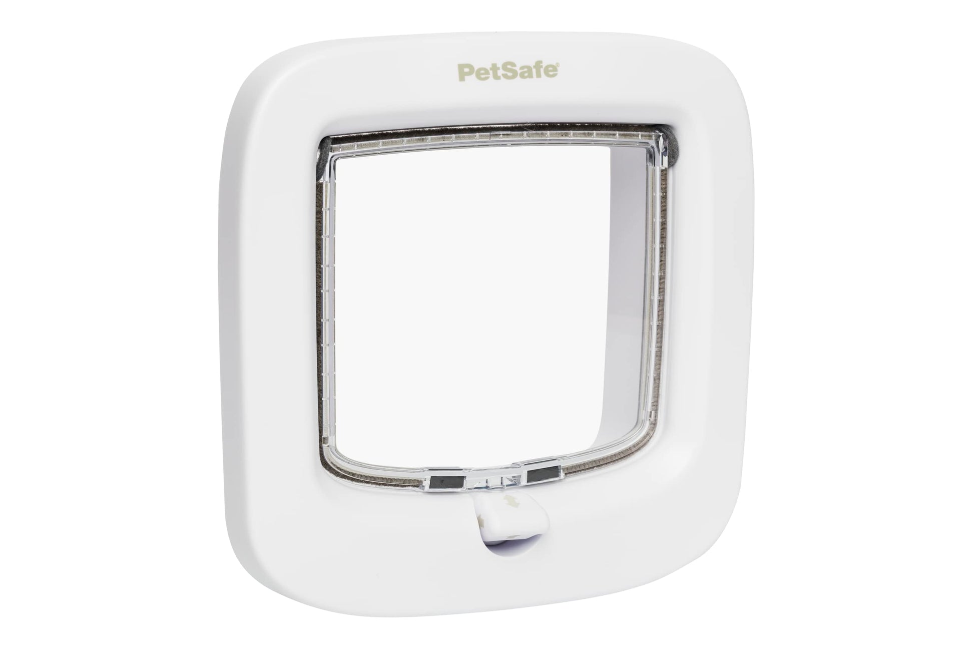 PetSafe, Microchip Activated Cat Flap, Exclusive Entry, Easy Install, 4 Way Manual Locking, Energy Efficient, Draught Excluder, Convenient - White